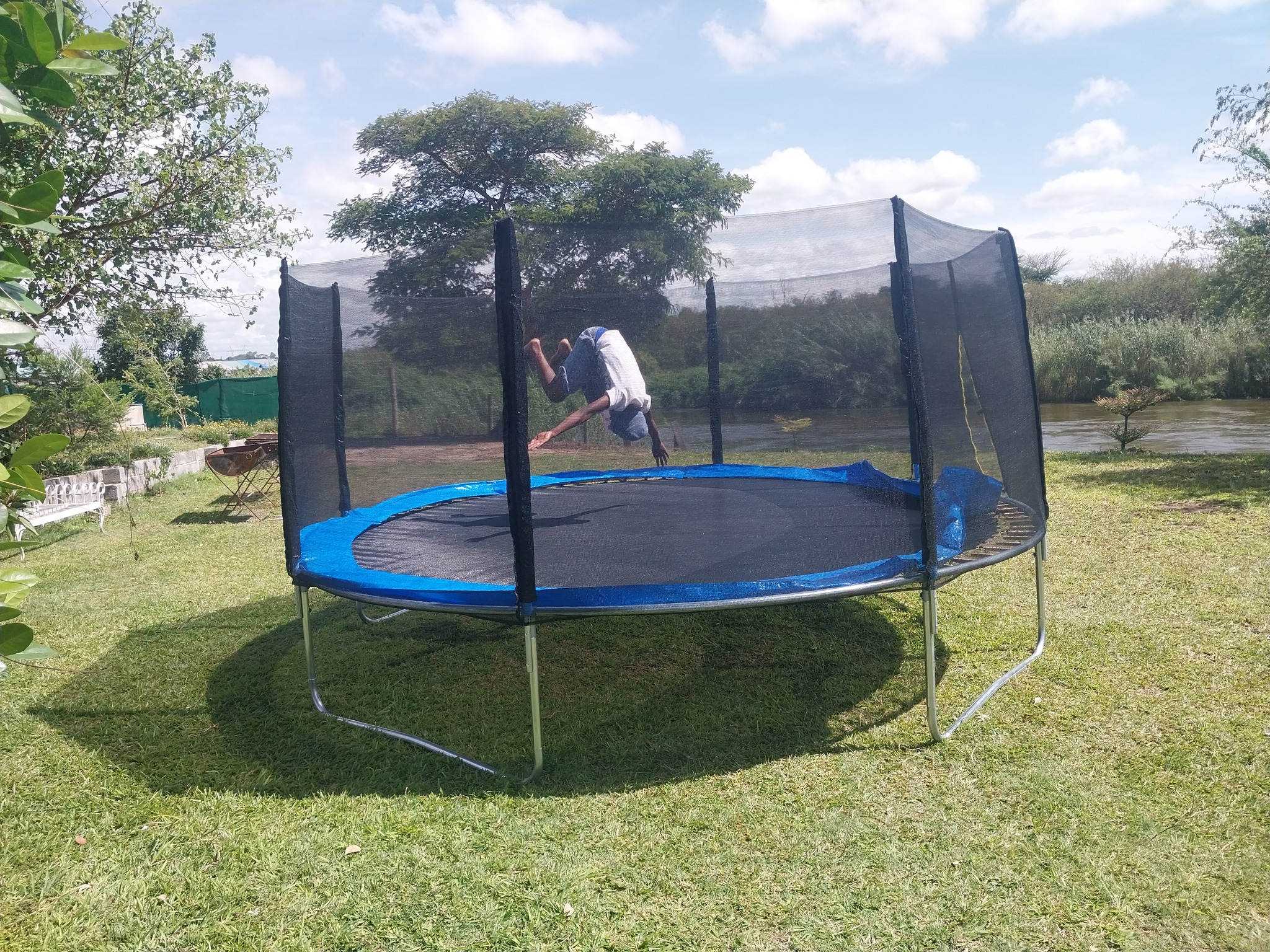 Trampoline fun